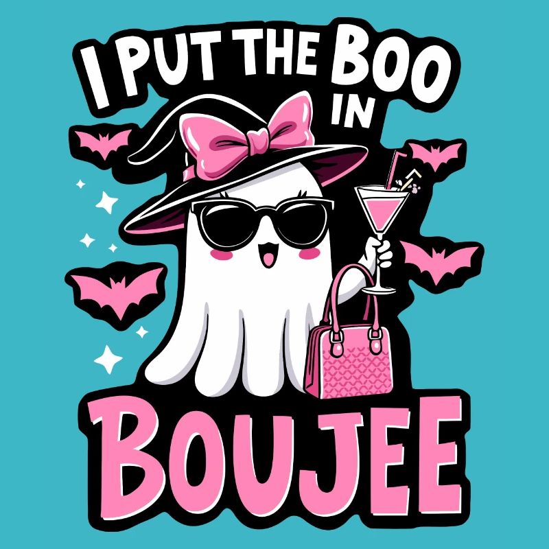 Stylish Ghost: I Put the Boo in Boujee - Trendy Ha