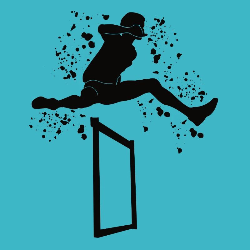 Hurdle Run Obstacle Course Kids Hurdle Run