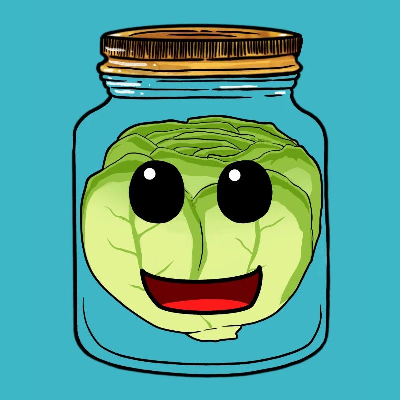 Cabbage Cabbage Mason Jar Cook Chefs Kitchen