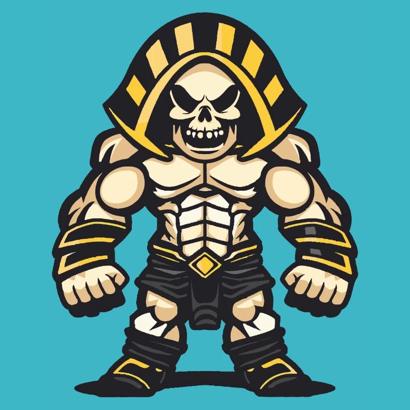 skull pharao