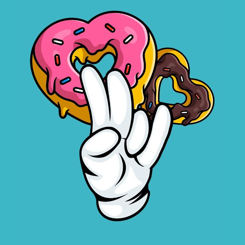 idiot embarrassant sarcasme nerd geek beignet