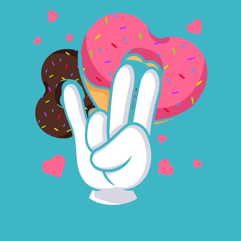 silly embarrassing sarcasm nerd geek donut