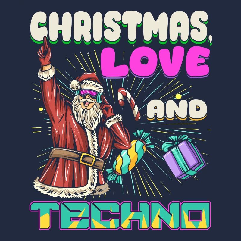 Christmas Disco, Rave, Techno, House, Goa, Party