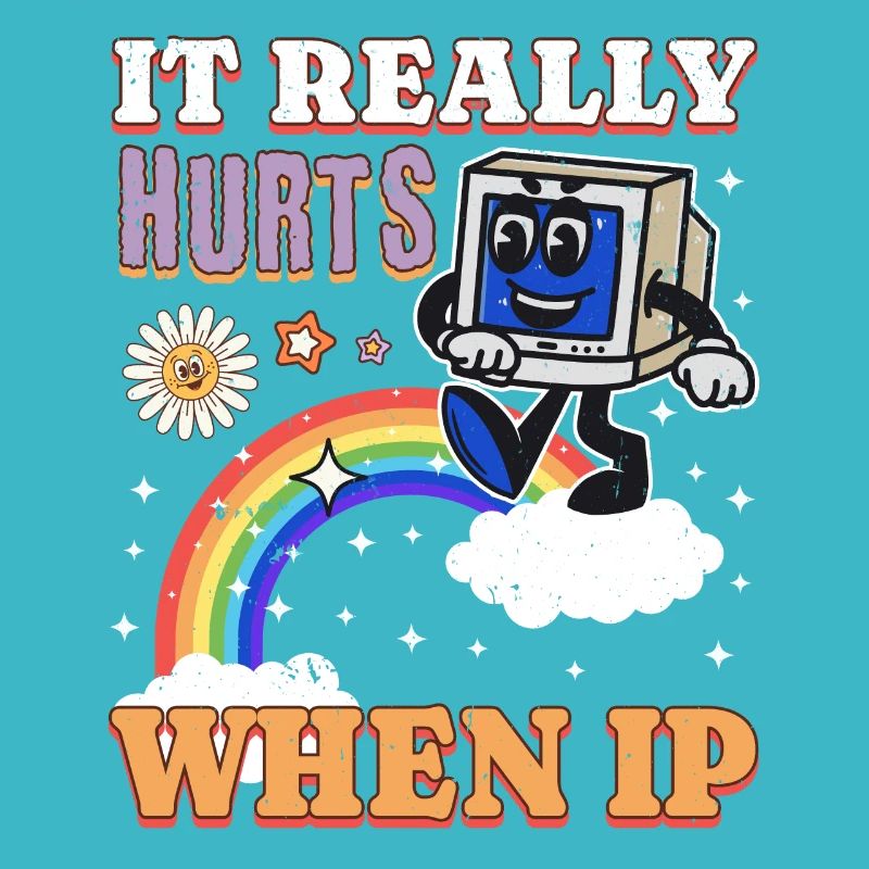 Funny saying "It Burns when I Pee"!