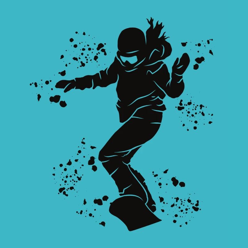 Snowboarder Snowboarding Snowboard