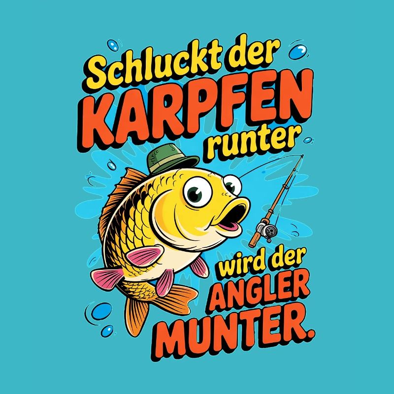 Schluckt der Karpfen – wird der Angler munter