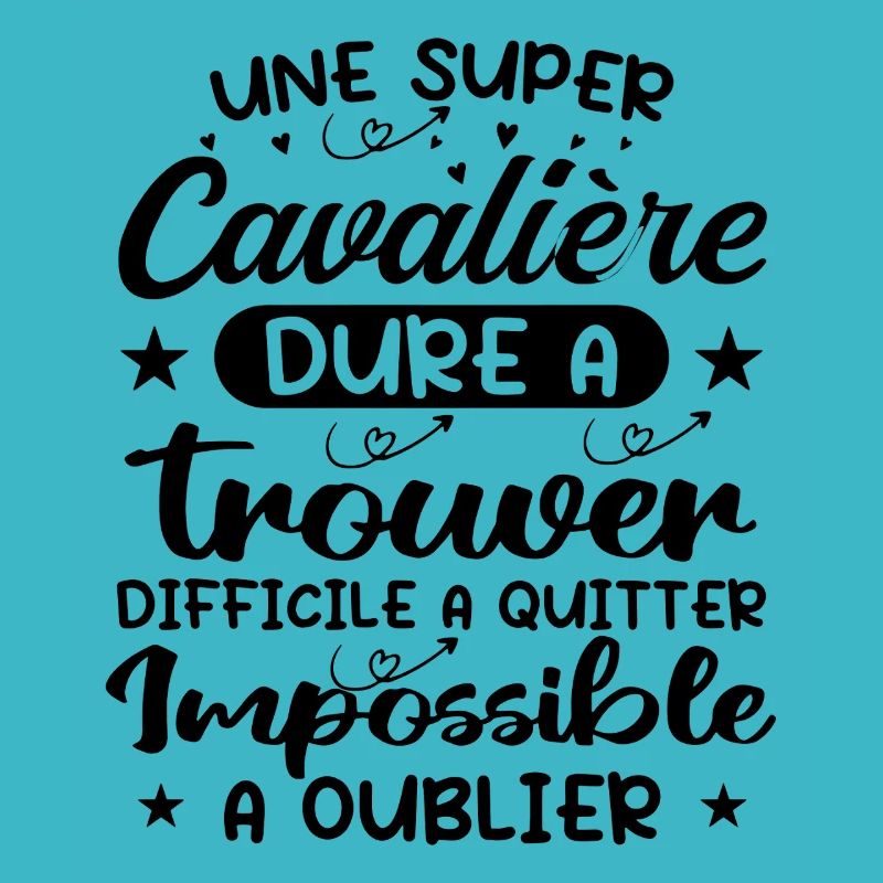 Une Super Cavalière - Cadeau cavalière