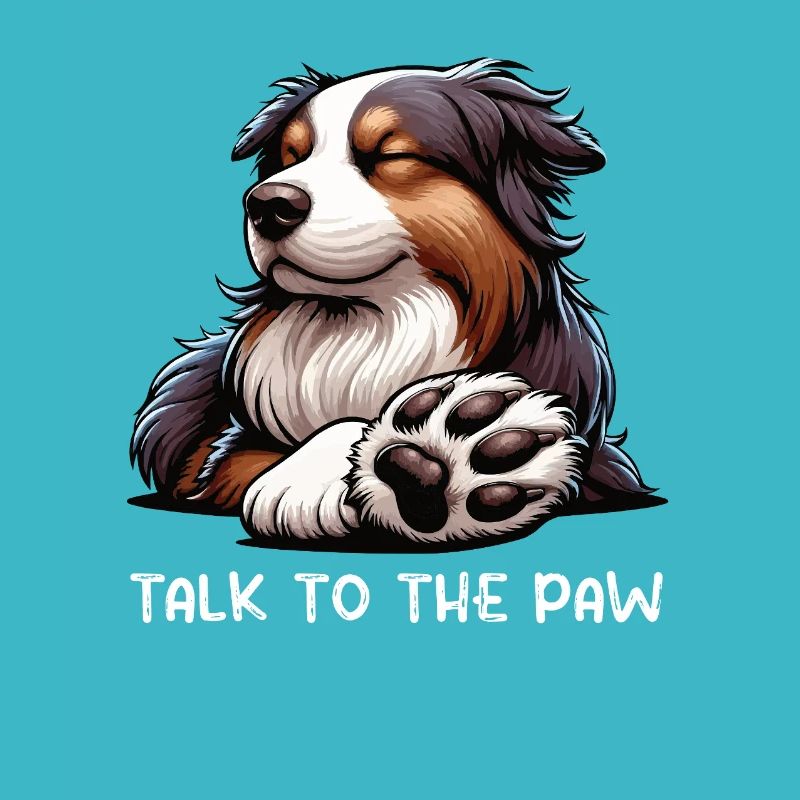 Talk To The Paw Australian Shepherd Aussie Aussies