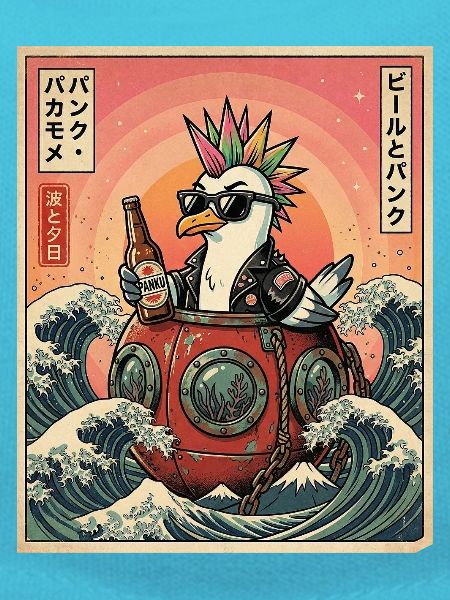 Kawaii Punker Moewe