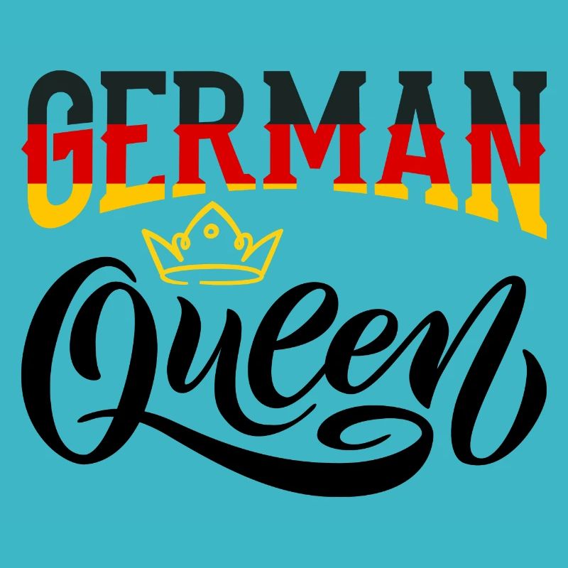 German Queen Germany German Flag