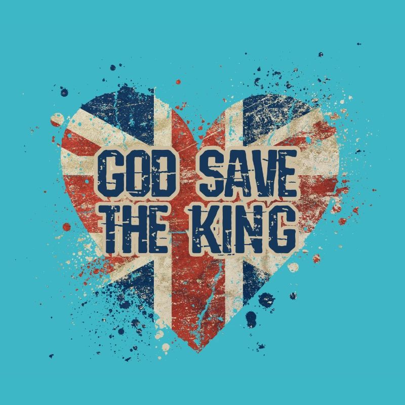British King Coronation Charles England Flag