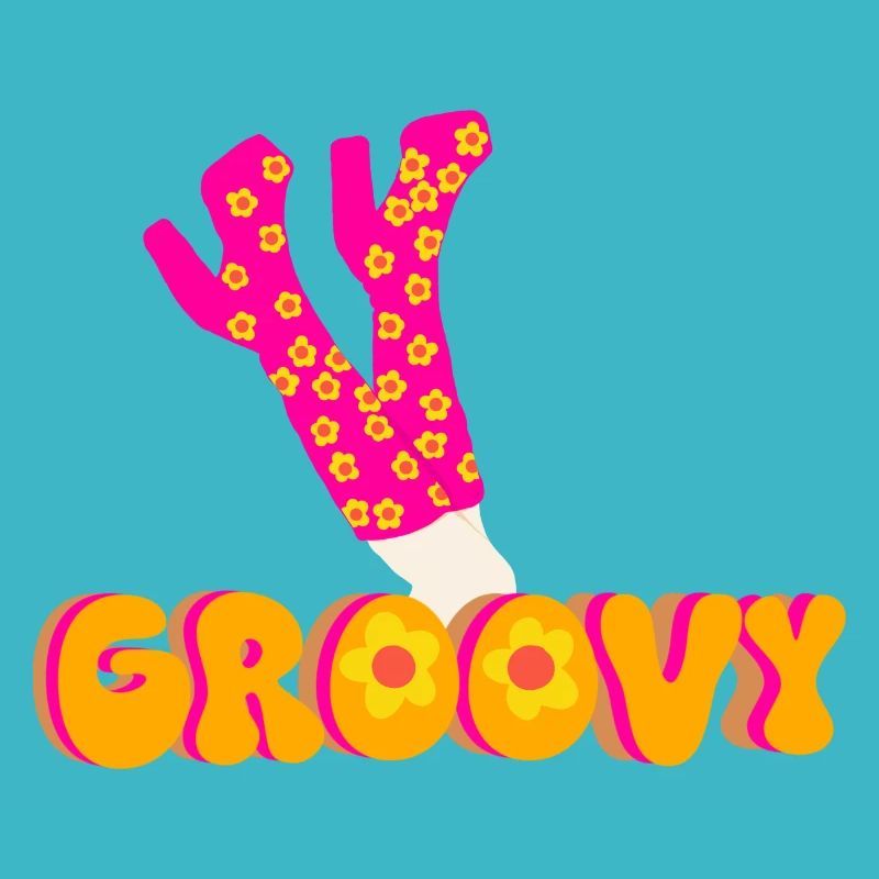 Funky Groovy Disco Platform Boots