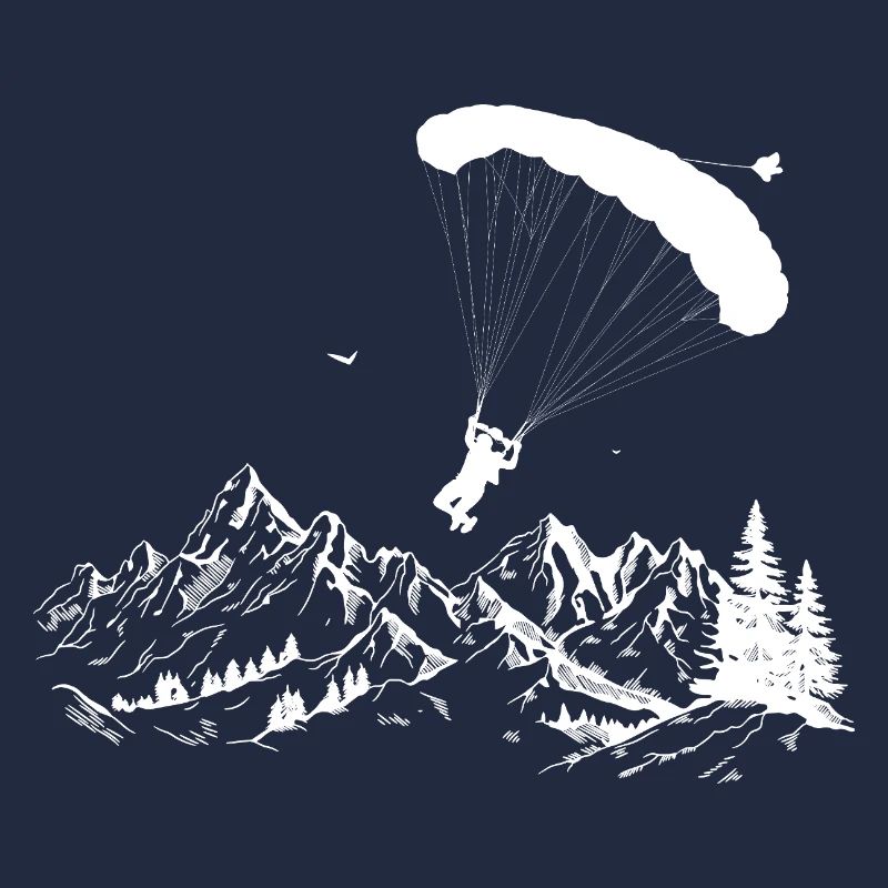 Skydiver Parachutist Gift Paraglider