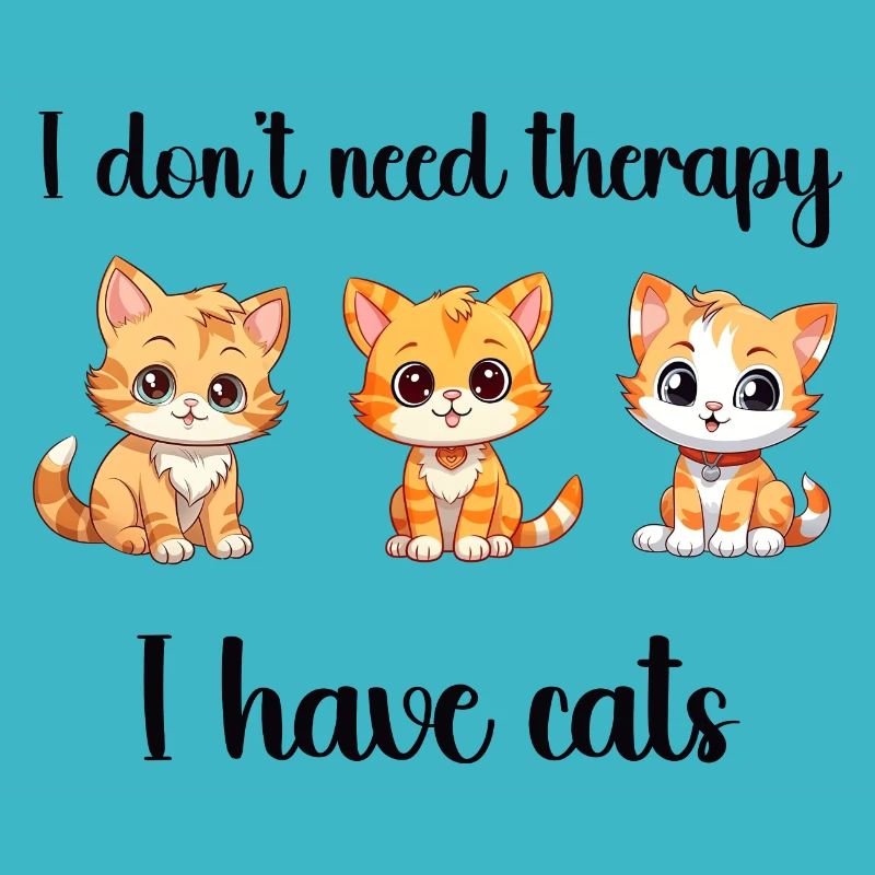 I dont need a therapy I have Cats