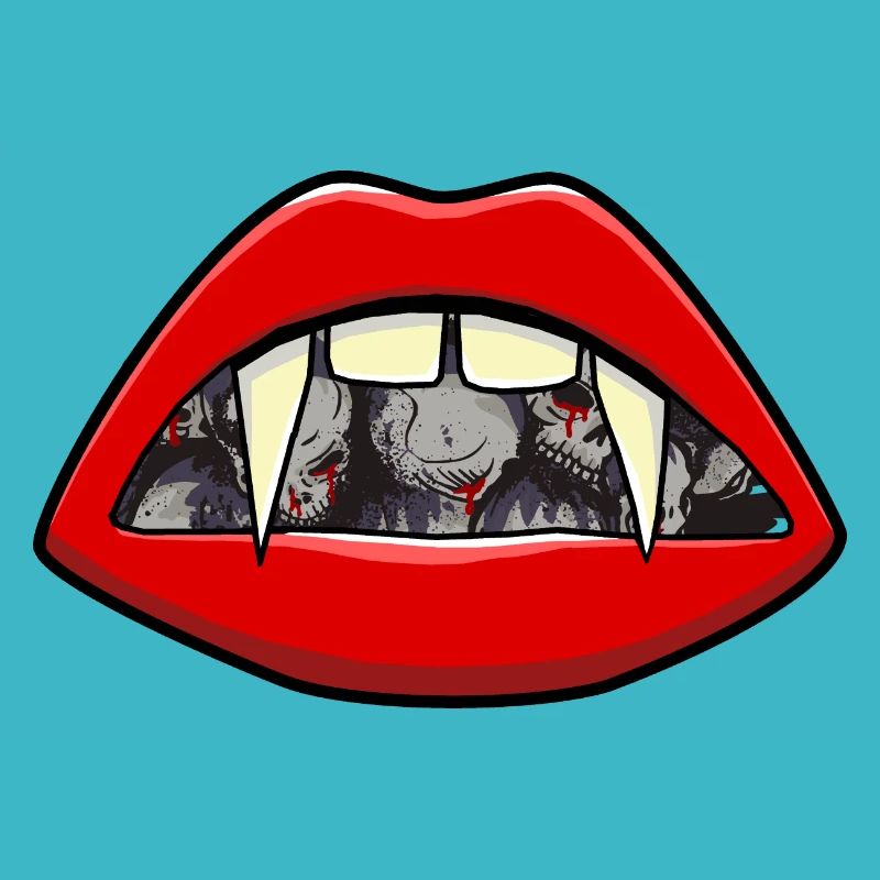 Halloween Vampire Bouche Sangsue Vampire
