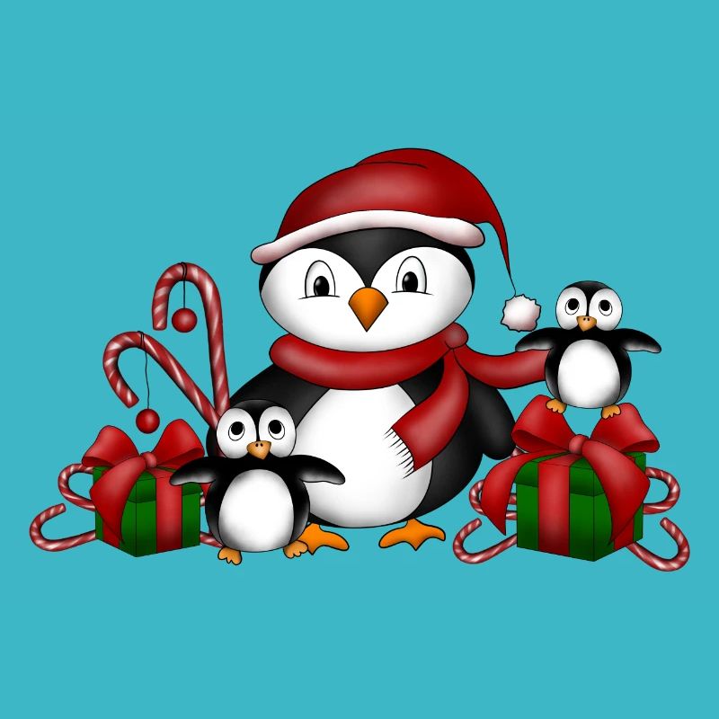 Pinguine Weihnachten