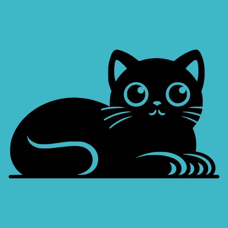 Petit chat gras Dessin