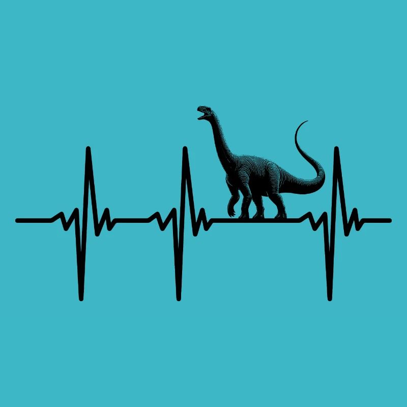 Heartbeat Dino Diplodocus Sauropod Dinosaur