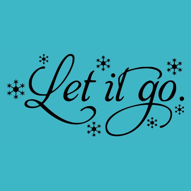 Let it go with snowflakes