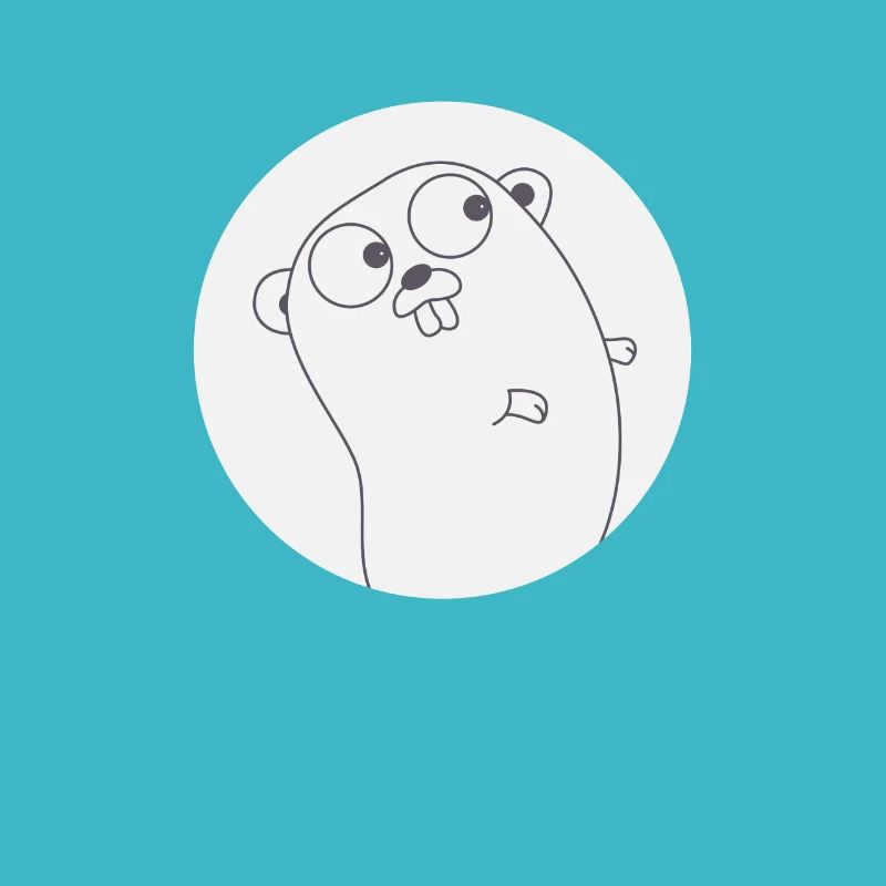 T-shirt de programmeur Gopher Golang