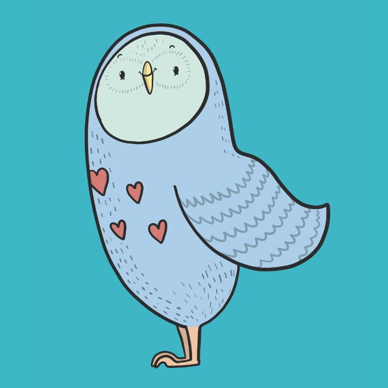 Eule Uhu Nachteule Vogel Tier Kinder Geschenkidee