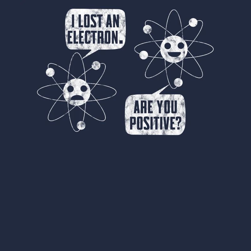 Science Atom Electron Positive Chemistry Gift