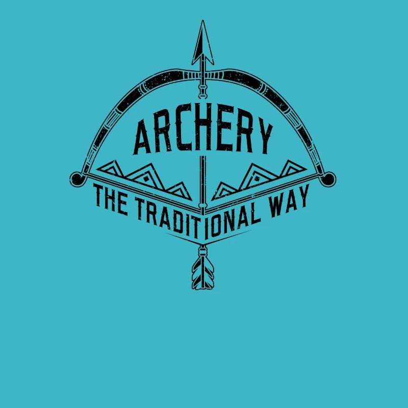 Tir à l'arc à la manière traditionnelle Arc et Flèche