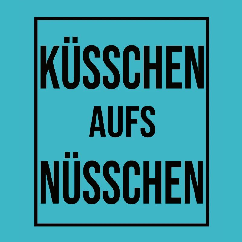 Küsschen aufs Nüsschen schwarz
