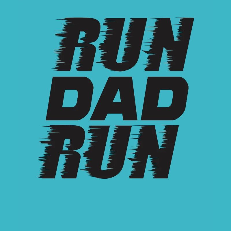 Marathon running race dad motivation gift