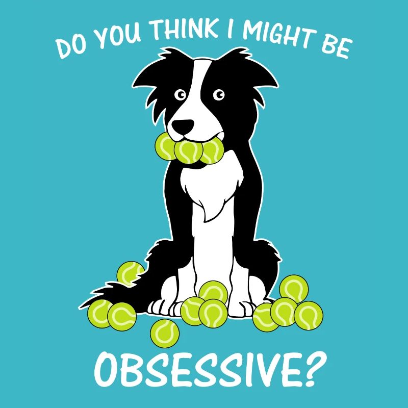 border collie lustiger Spruch geschenkidee