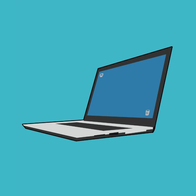 Laptop Computer Tastatur PC Notebook Geschenk Idee