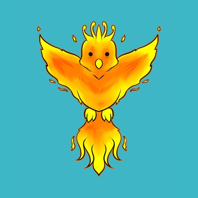 TINY PHOENIX - Sweet Phoenix Chick Flying