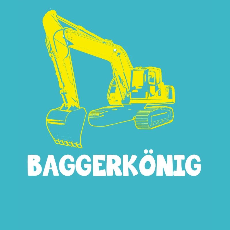 Baggerkönig Bagger Baustelle