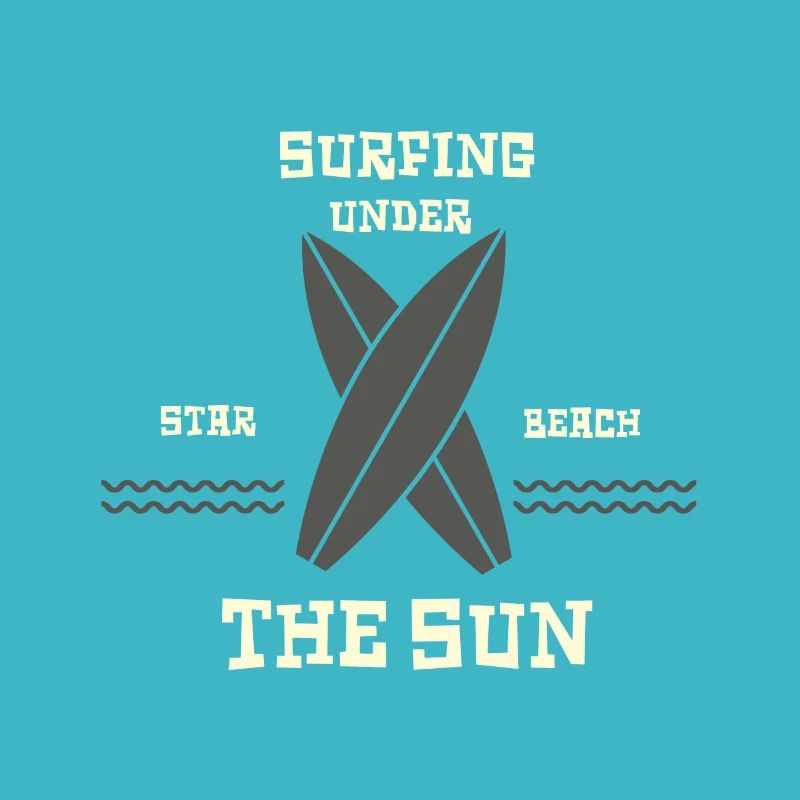 Surfing under the sun