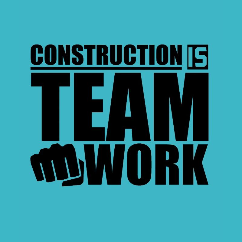 Excavator Construction worker Construction site Construction worker Construction
