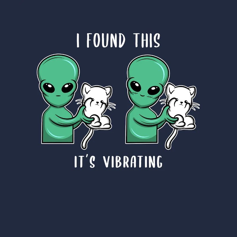 alien cat Cat Alien Ufology Spin Geschenk