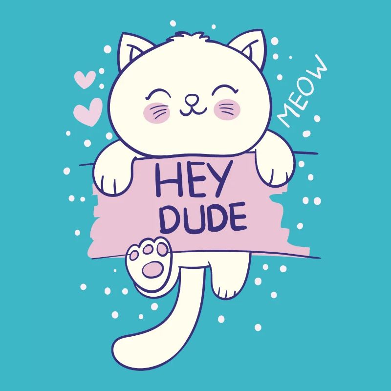 MEOW HEY DUDE