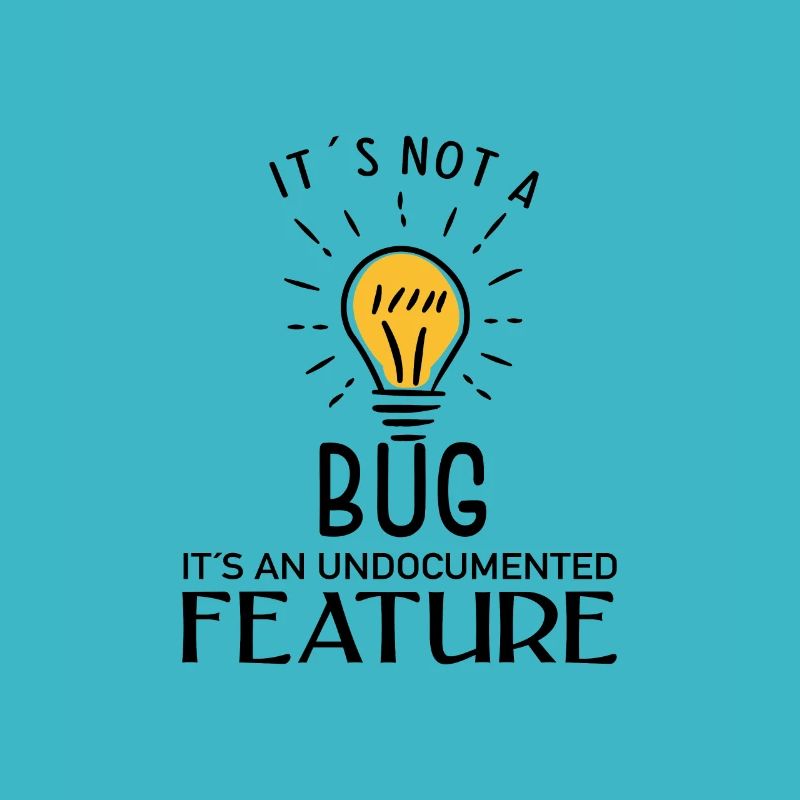 its not a bug its an undocumented feature