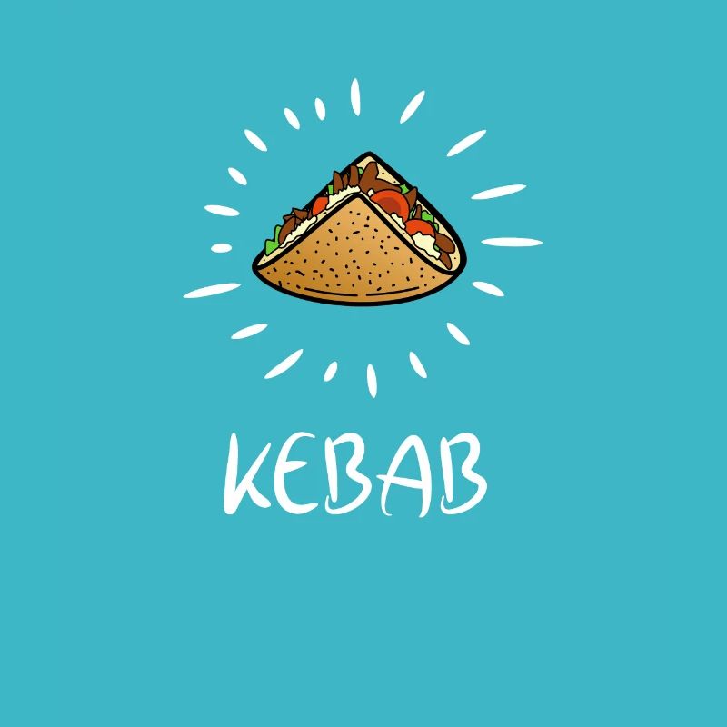 Doner kebab KEBAB cadeau blanc