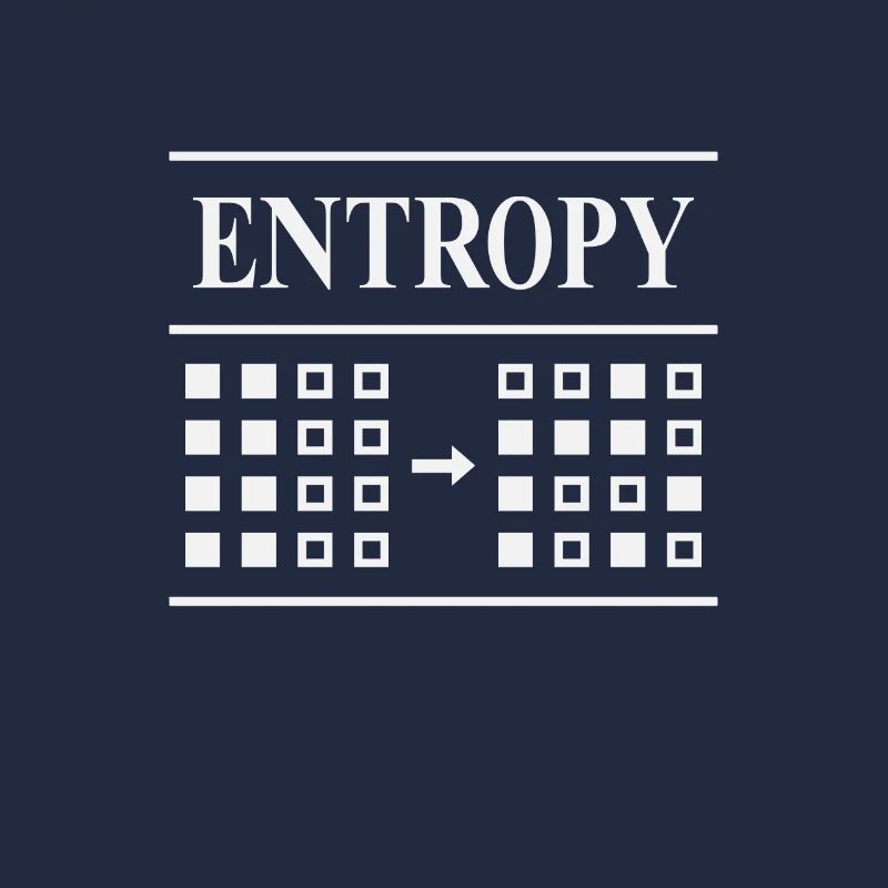 Entropy lousy design instead of disorder
