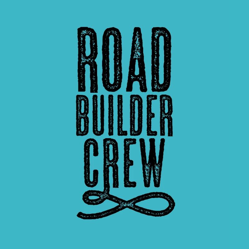 Constructeurs de routes asphaltées Ouvriers du bâtiment Équipe de construction routière