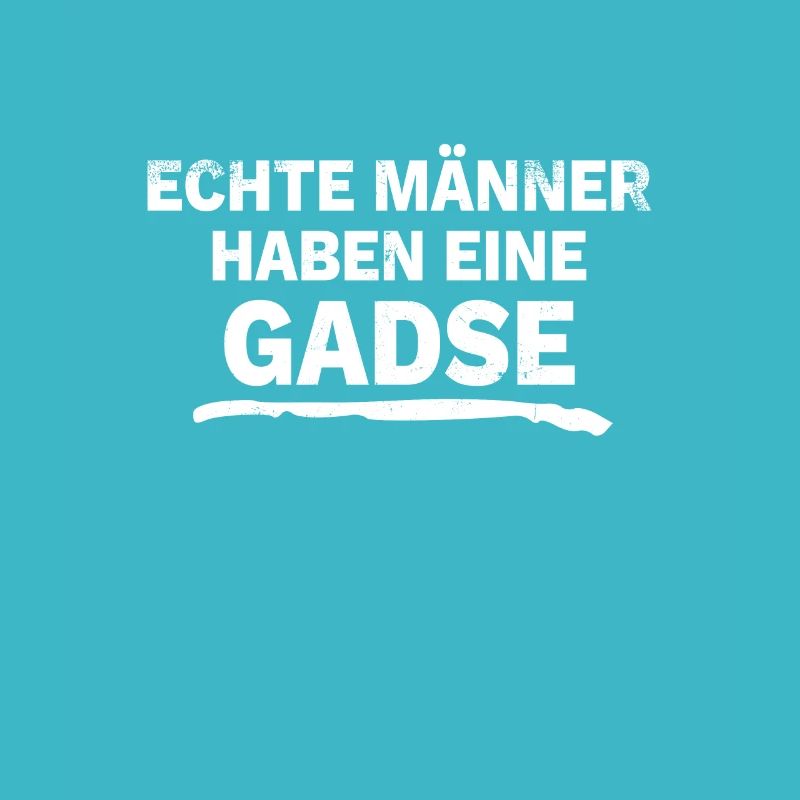 Echte Männer Haben Eine Gadse Katze Geschenk