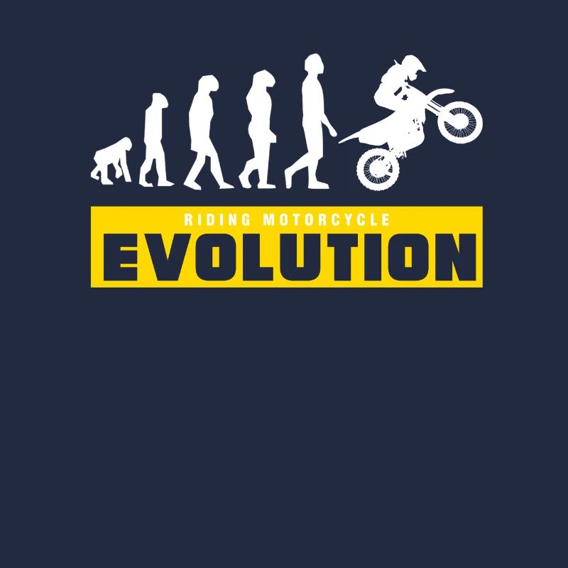 Riding Mototcycle Evolution