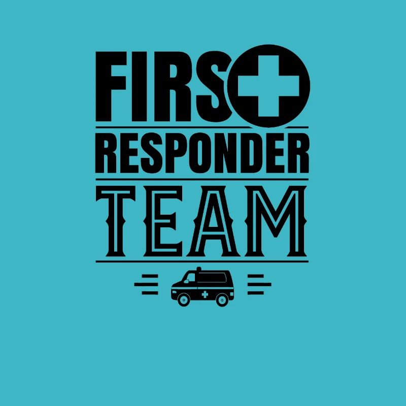 First responder team emergency first responder help