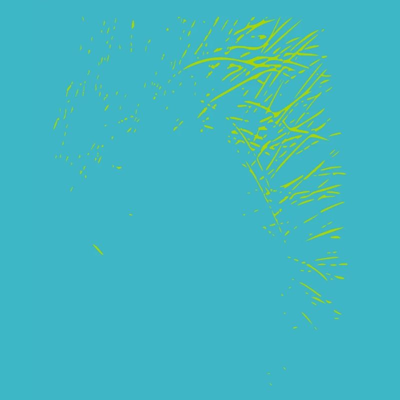 Abstract design / line / green / pattern / nature