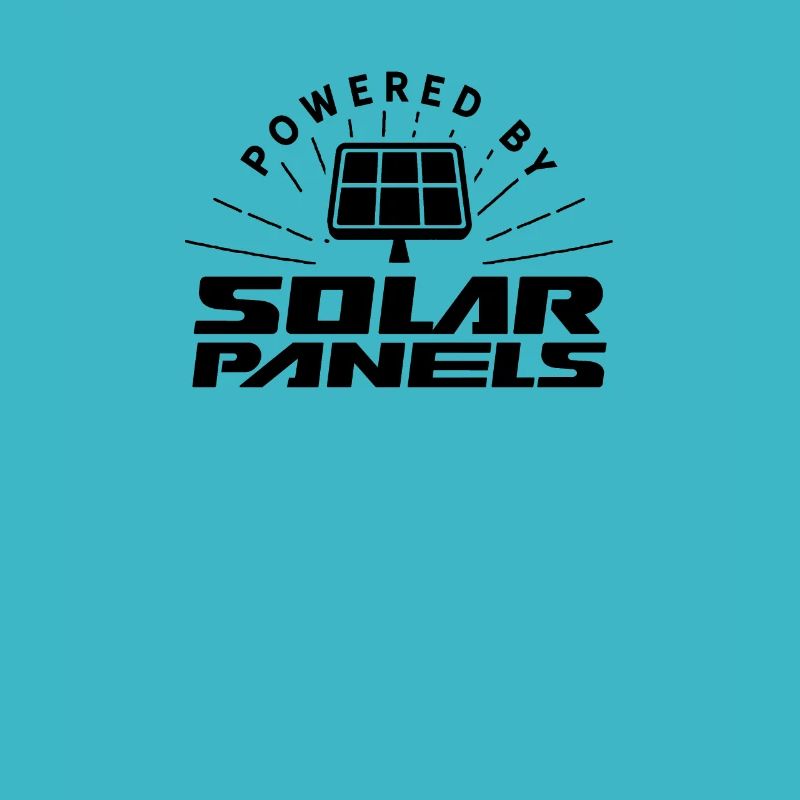 Angetrieben durch Solarenergie Solar Solarkraft