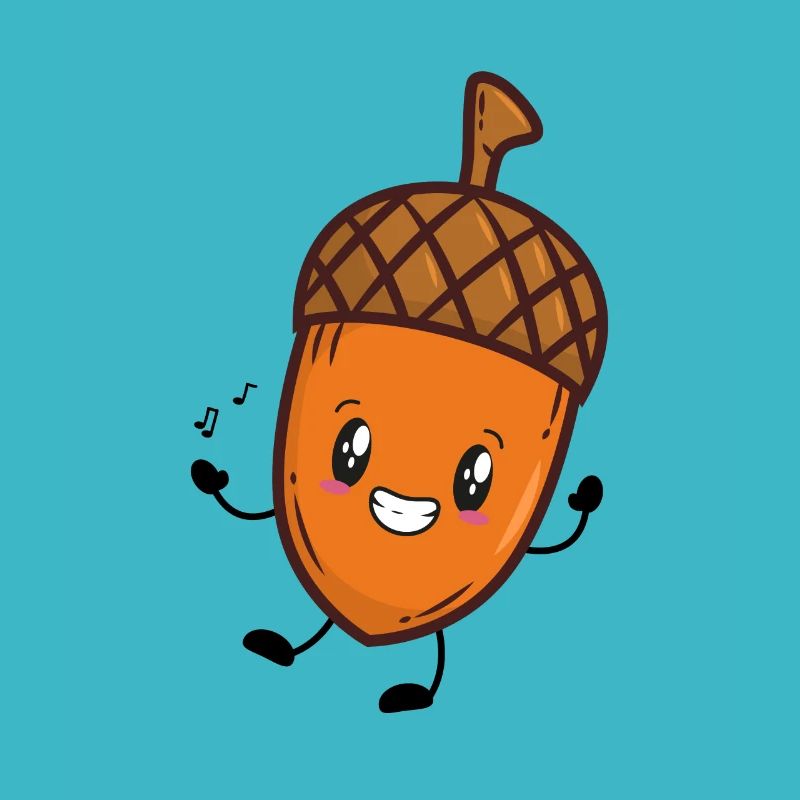 Eichel Herbst Musik Eiche