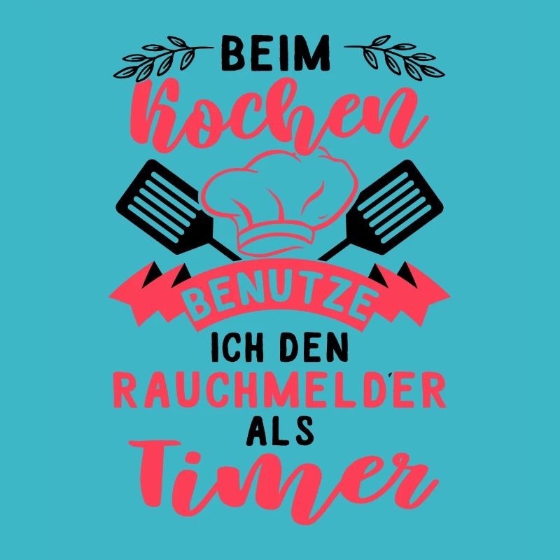 Lustiger Koch Spruch, kochen Geschenk