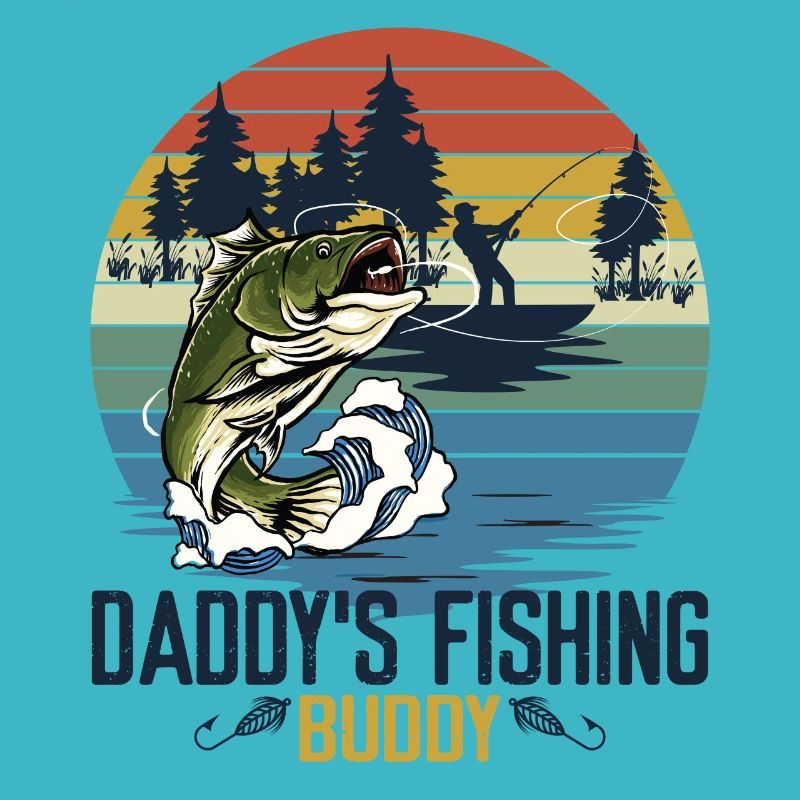 Papa et papa Pêche Buddy