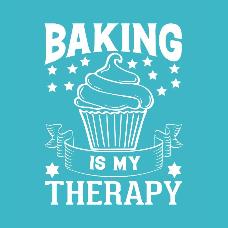 Baking Is My Therapy funny, Baking, Cooking